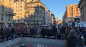 No green pass: almeno mille manifestanti