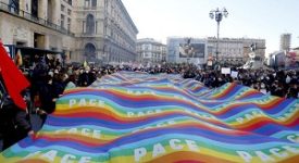 Manifestazione contro la guerra