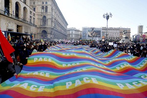 Manifestazione contro la guerra
