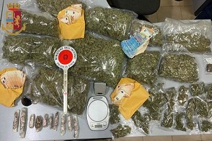 Pregiudicato 64enne arrestato per detenzione e spaccio