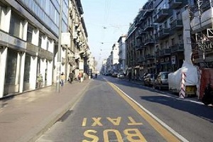 Presidio Lega in via Padova contro il blocco del traffico