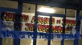 Occupato liceo Scientifico Russell