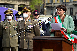 Cerimonia per il 174° anniversario delle Cinque Giornate