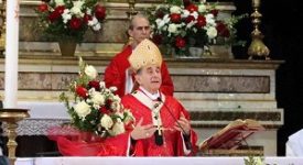 A Pasqua Mons. Delpini a pranzo con gli ucraini