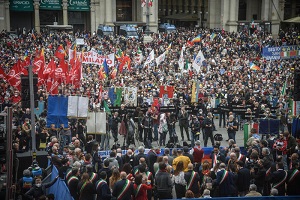 25 aprile: contestati Letta e la Brigata Ebraica