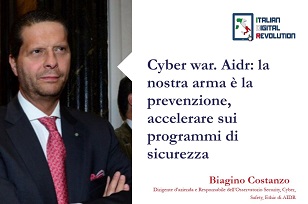 Cyber war. Aidr: la nostra arma è la prevenzione, accelerare sui programmi di sicurezza