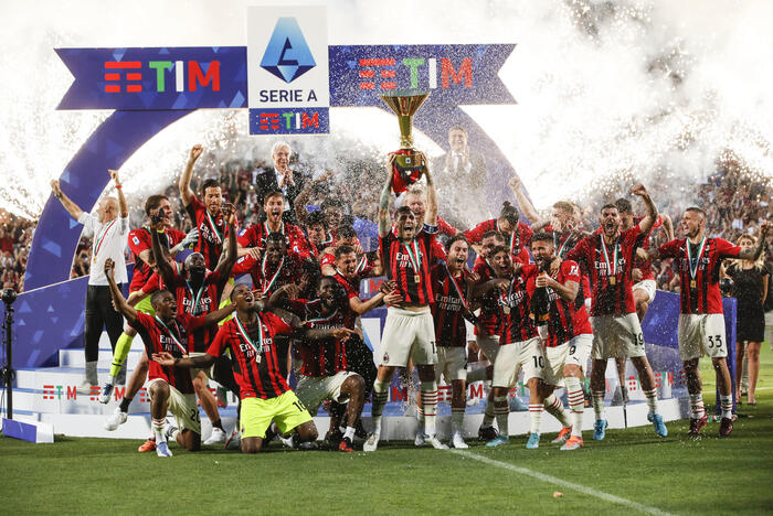 Il Milan è campione d'Italia