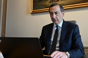 Sala: non condivido quello che dice la Ferragni Sala: grazie al decreto chiuderemo il bilancio