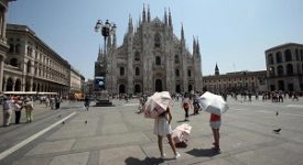 Black out e temperature ancora sopra i 30 gradi