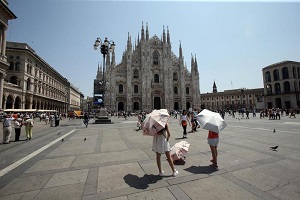Black out e temperature ancora sopra i 30 gradi