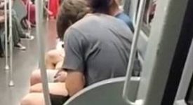Sniffano cocaina fra i passeggeri in metropolitana