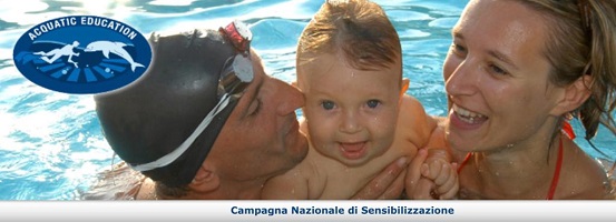 Al via la campagna nazionale di sensibilizzazione: Prevenzione incidenti ed annegamenti in età pediatrica