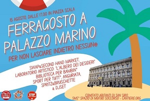Sardone: Il Cantiere occupa Piazza della Scala e il Comune chiude gli occhi