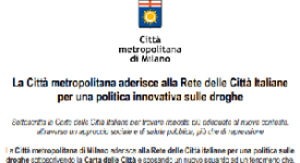 De Corato: follia Città Metropolitana che sostiene uso delle droghe