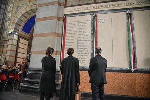 Al Famedio l'omaggio a 14 cittadini illustri