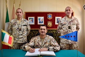 MISIN, nuovo Comandante della Missione Italiana di Supporto in Niger