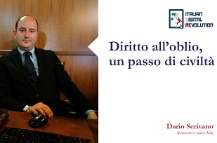 Diritto all’oblio, un passo di civiltà