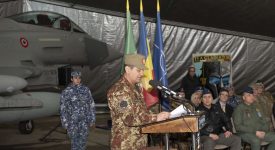 Romania, avvicendamento al vertice della Task Force Air Gladiator tra il Colonnello Morelli e il parigrado Massara