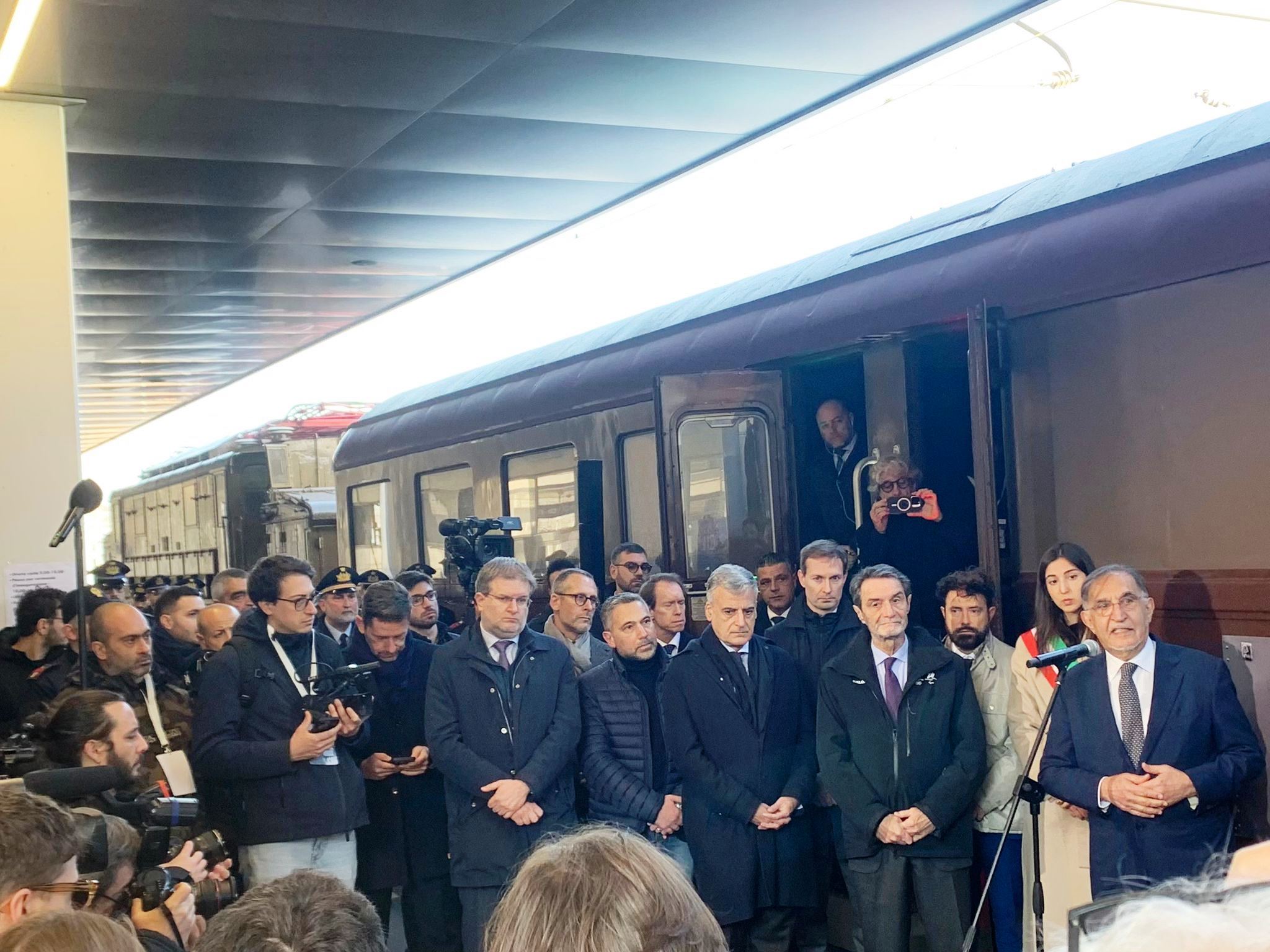 Il Treno del Ricordo fa tappa alla Stazione Garibaldi