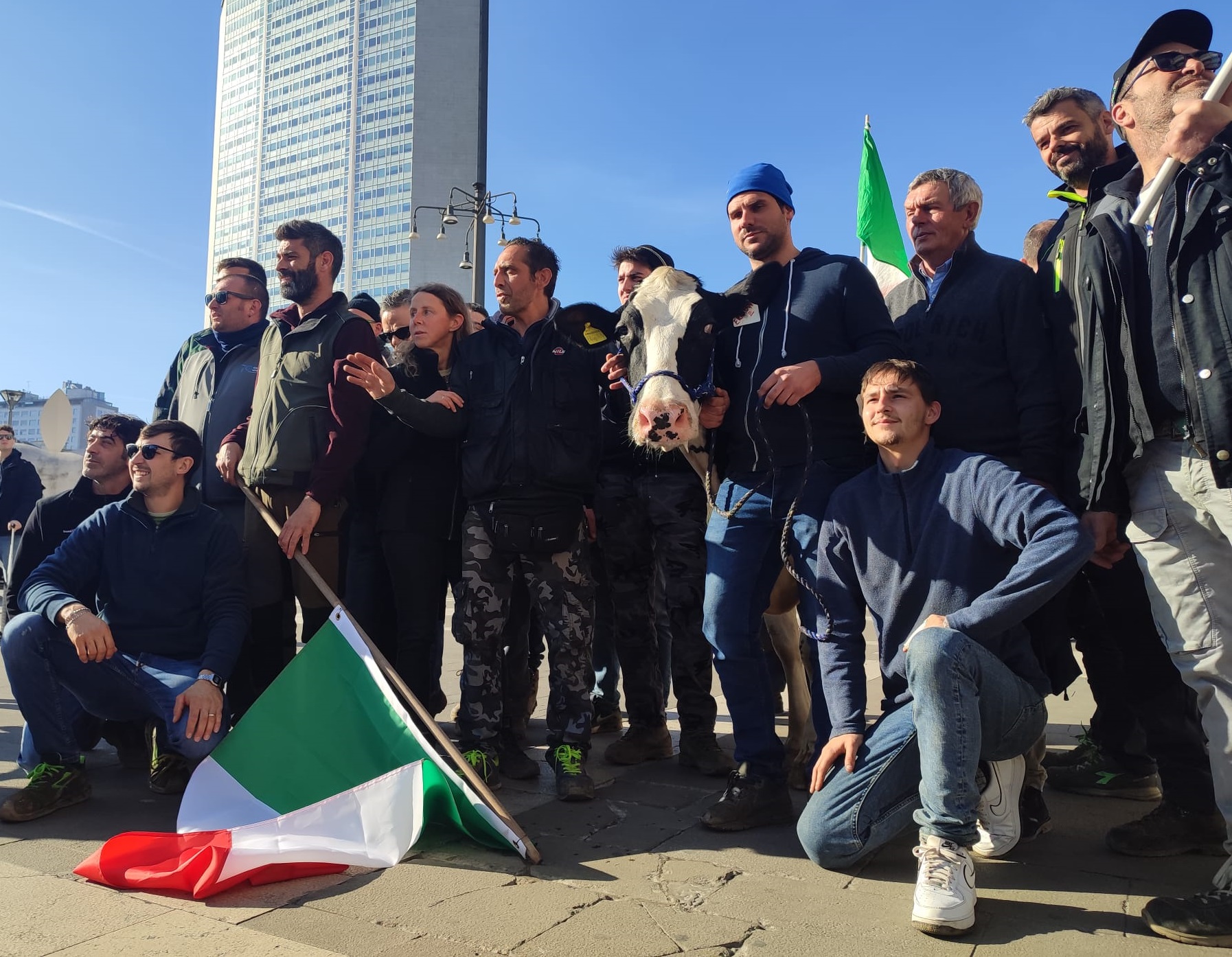 Nuovo presidio degli agricoltori sotto la Regione
