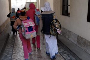 in alcune scuole italiani in netta minoranza