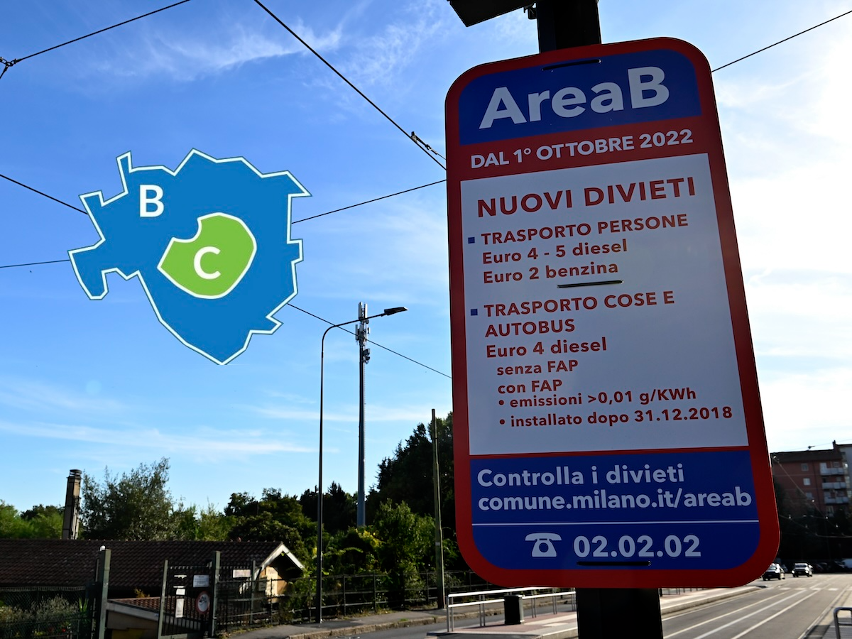 più accessi a parcheggi e meno ad Area B e C