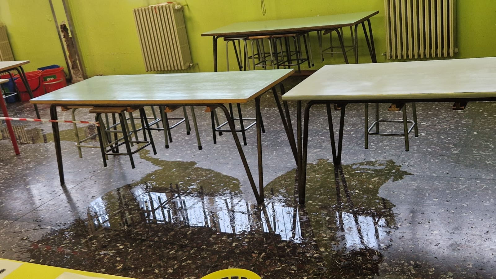 scuole allagate nel Municipio 7
