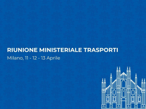 Chiusure e apparato di sicurezza per il G7 dei trasporti