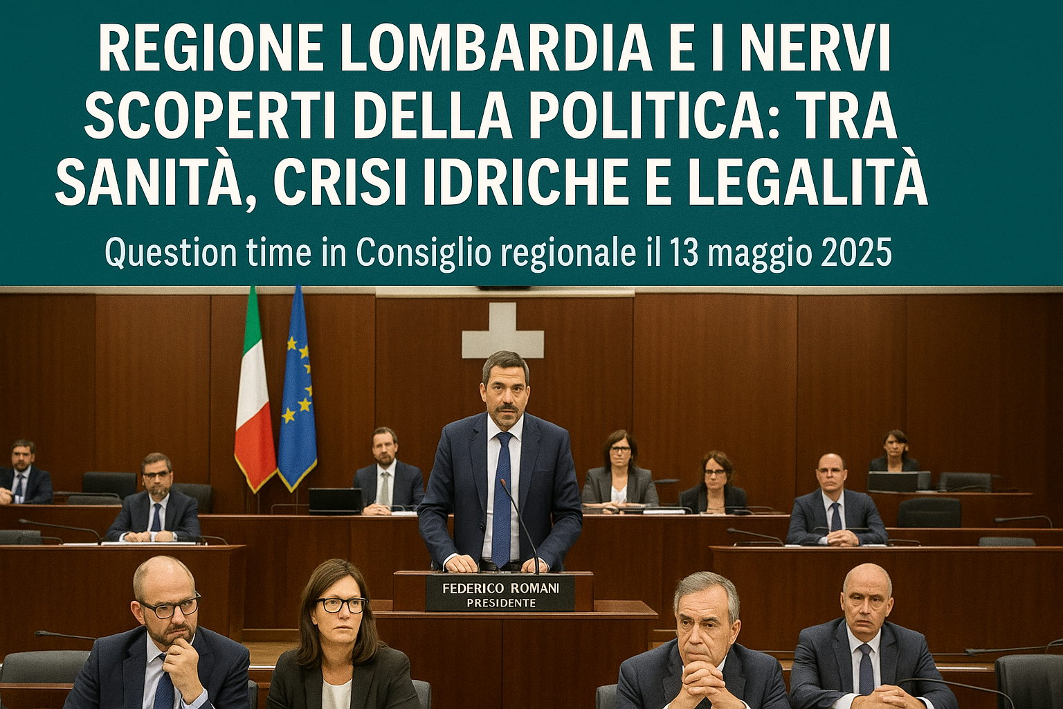 Regione Lombardia e i nervi scoperti della politica: tra sanità, crisi idriche e legalità